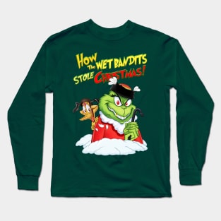 How The Wet Bandits Stole Christmas! Long Sleeve T-Shirt